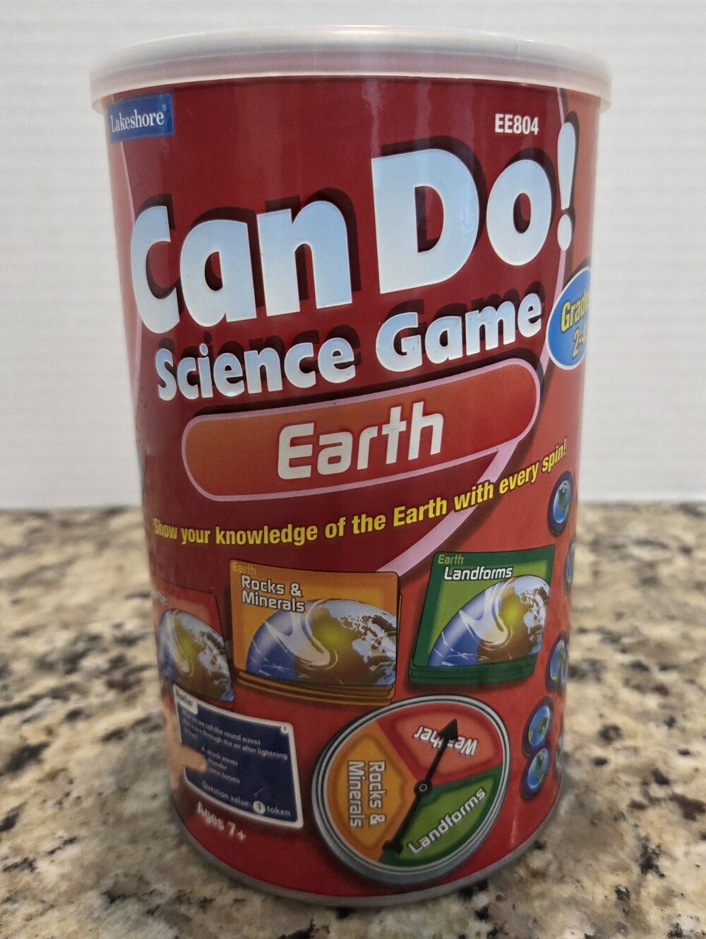 Lakeshore Can Do! Science Game Earth Grades 2-4 EE806 Homeschool Educational